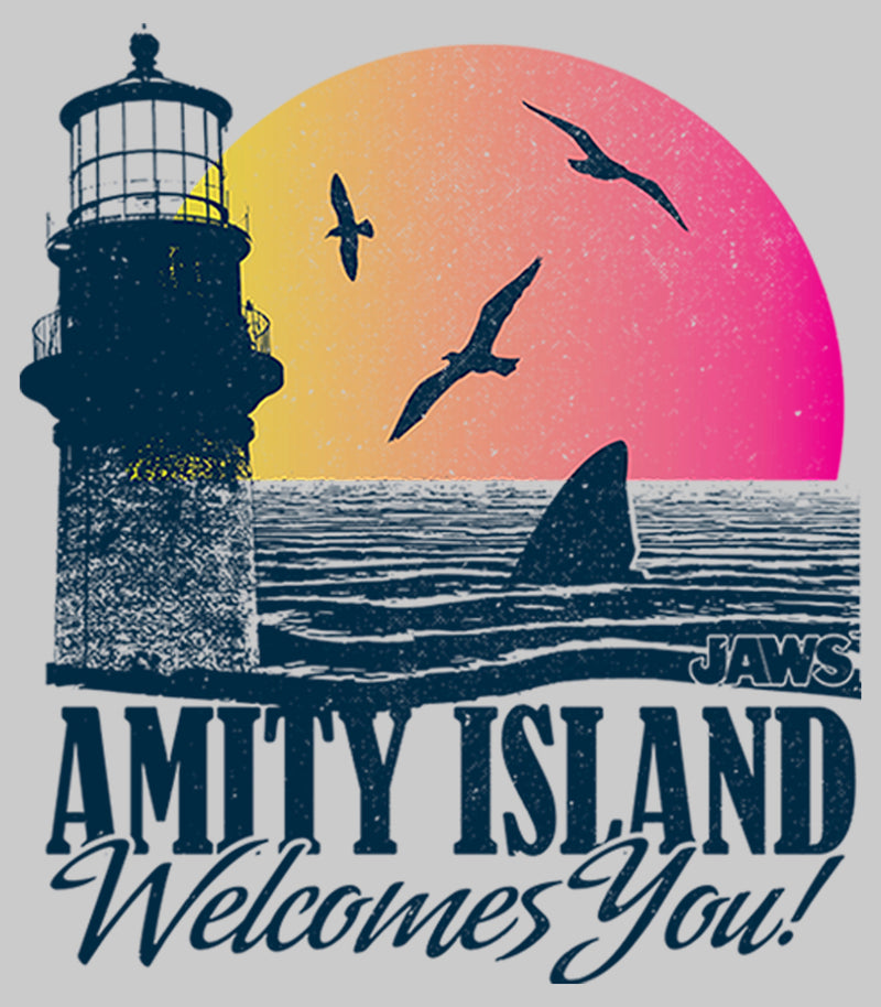 Men's Jaws Amity Island Tourist Welcome Sweatshirt