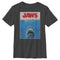 Boy's Jaws Retro Distressed Poster T-Shirt