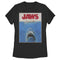 Women's Jaws Retro Distressed Poster T-Shirt