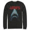 Men's Jaws Classic Poster Long Sleeve Shirt
