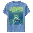 Boy's Jaws Neon Poster Performance Tee
