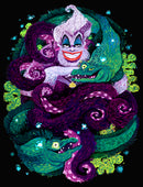 Junior's The Little Mermaid Ursula Portrait Racerback Tank Top