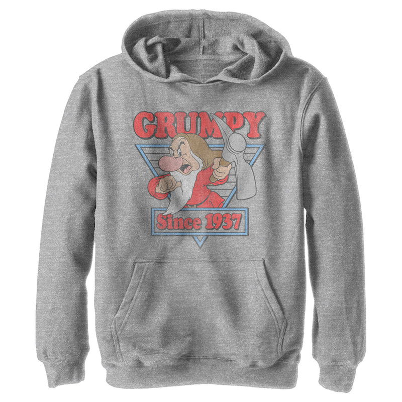 Boy's Snow White and the Seven Dwarfs Grumpy Since '37 Pull Over Hoodie
