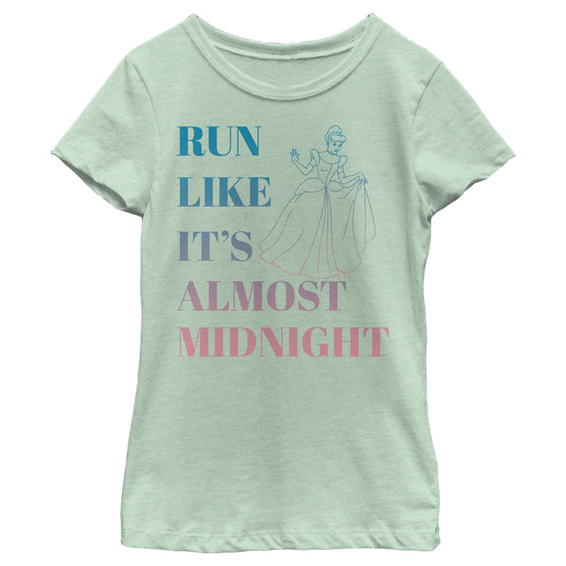 Girl's Cinderella Run Like It's Midnight T-Shirt
