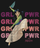 Girl's Mulan Girl Power Pose T-Shirt