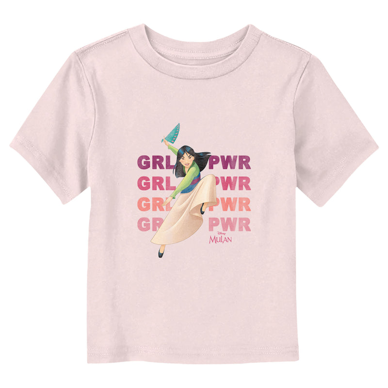 Toddler's Mulan Girl Power Princess T-Shirt