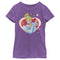 Girl's Cinderella Valentine Glass Slipper T-Shirt