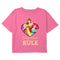 Girl's Disney Princesses Valentine's Day Princesses Strong Hearts Rule T-Shirt