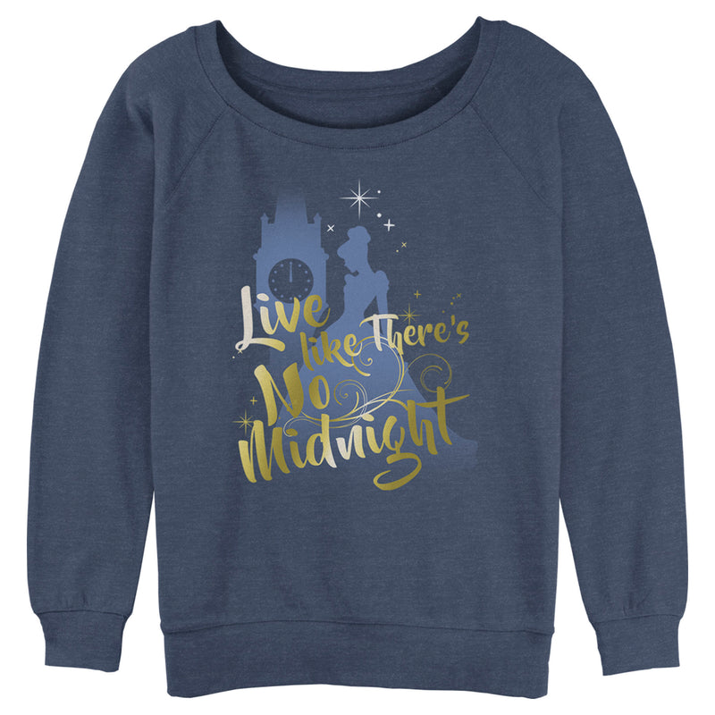 Junior's Cinderella Live Like There's No Midnight Sweatshirt