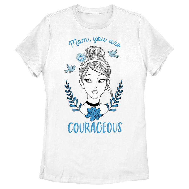 Women's Cinderella Courageous Mom T-Shirt