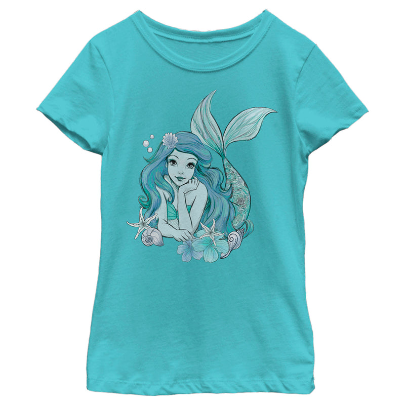 Girls ariel shirt online