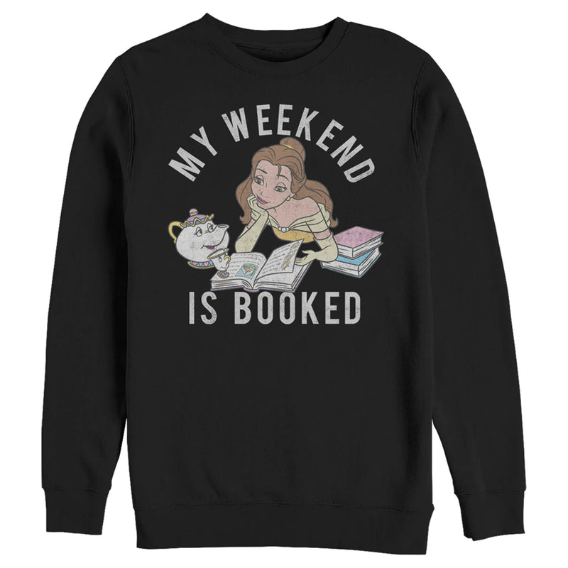 Men's Beauty and the Beast Weekend Booked Sweatshirt