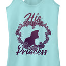 Junior's Disney The Little Mermaid Ariel His Princess Racerback Tank Top