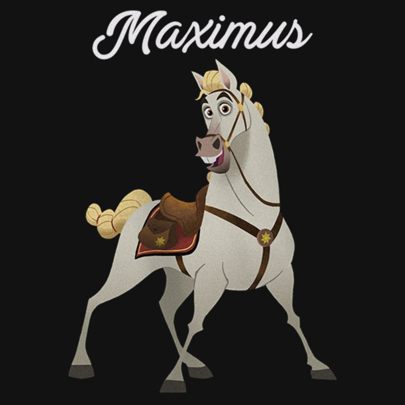 Girl's Tangled Maximus Large Portrait T-Shirt