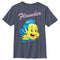 Boy's The Little Mermaid Flounder Large Portrait T-Shirt