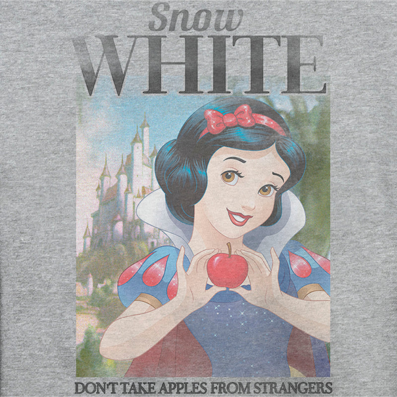 Men's Snow White and the Seven Dwarfs Don't Take Apples From Strangers Poster Sweatshirt