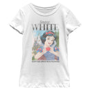 Girl's Snow White and the Seven Dwarfs Don't Take Apples From Strangers Poster T-Shirt