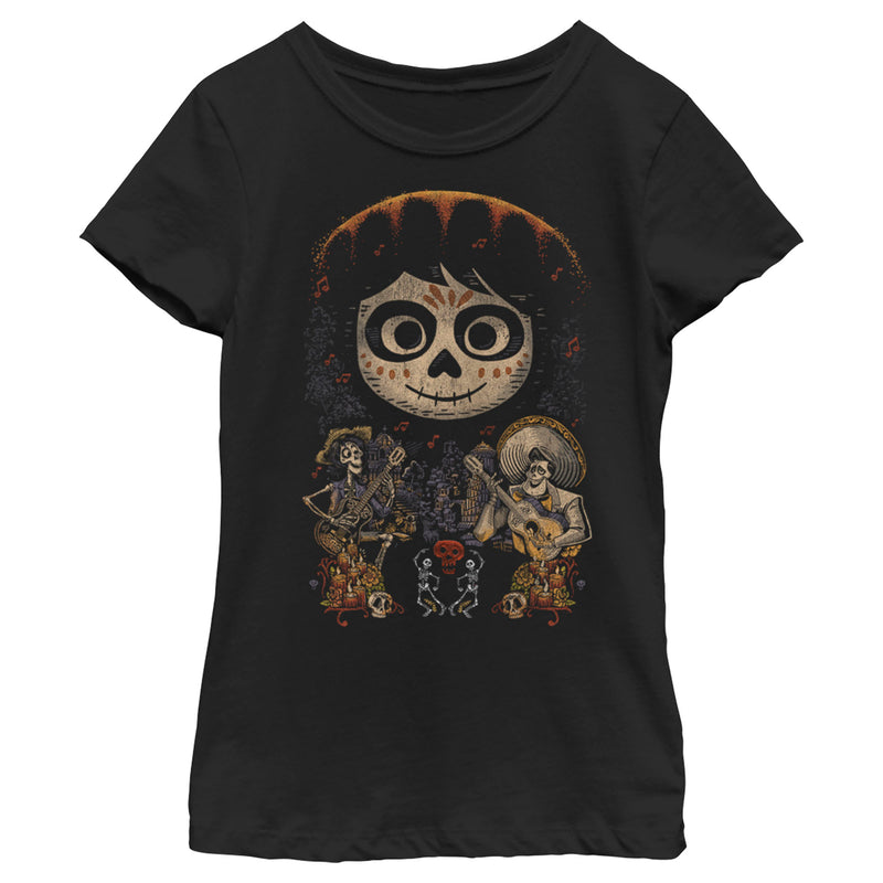 Girl's Coco Miguel & Musical Scene T-Shirt