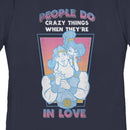 Women's Hercules Valentine's Day People Do Crazy Things T-Shirt