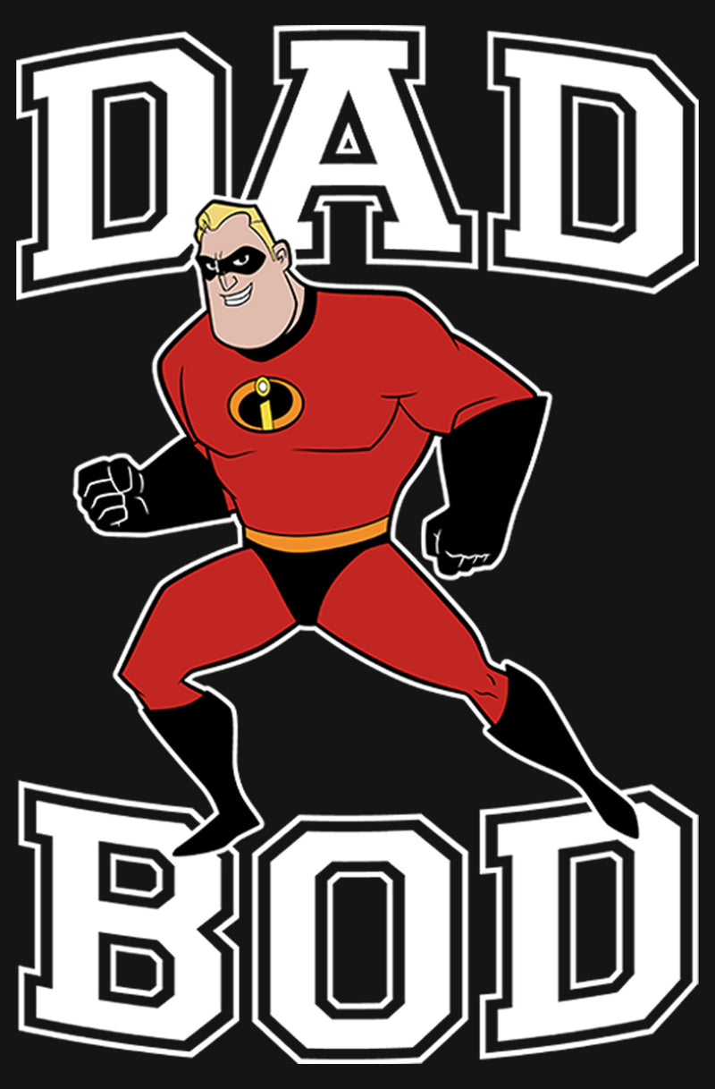 Men's The Incredibles Mr. Incredible Dad Bod Long Sleeve Shirt