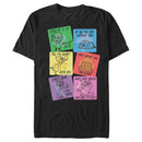 Men's Inside Out Emotions Valentine Cards T-Shirt