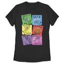 Women's Inside Out Emotions Valentine Cards T-Shirt