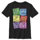 Boy's Inside Out Emotions Valentine Cards T-Shirt