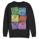 Men's Inside Out Emotions Valentine Cards Sweatshirt