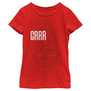 Girl's Inside Out Grrr Anger T-Shirt