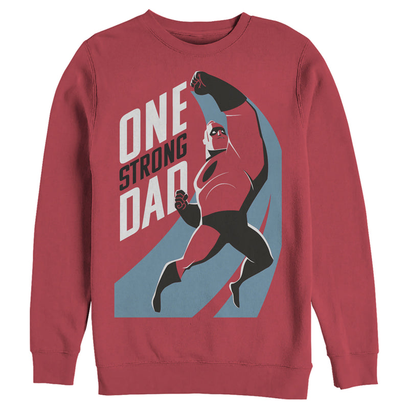 Men's The Incredibles 2 One Strong Dad Mr. Incredible Sweatshirt