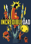 Men's The Incredibles 2 Modern Incredible Dad Long Sleeve Shirt