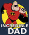 Men's The Incredibles 2 Jack-Jack and Mr. Incredible Best Dad Long Sleeve Shirt