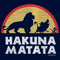 Boy's Lion King Hakuna Matata Silhouette T-Shirt