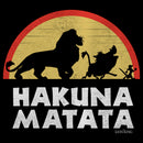 Boy's Lion King Hakuna Matata Silhouette Pull Over Hoodie