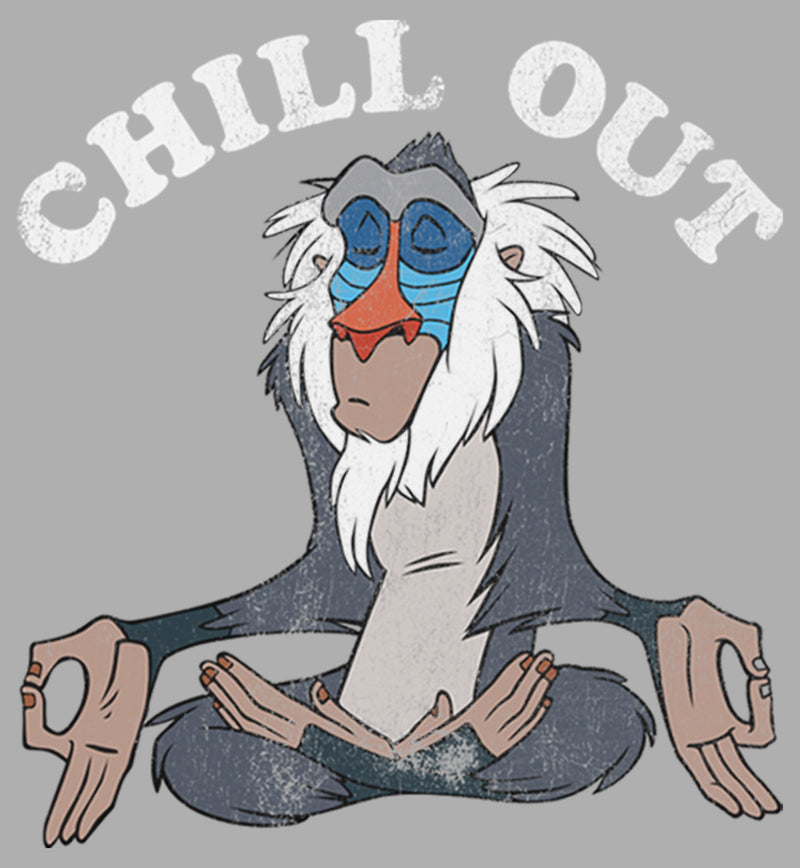 Boy's Lion King Rafiki Chill Out T-Shirt