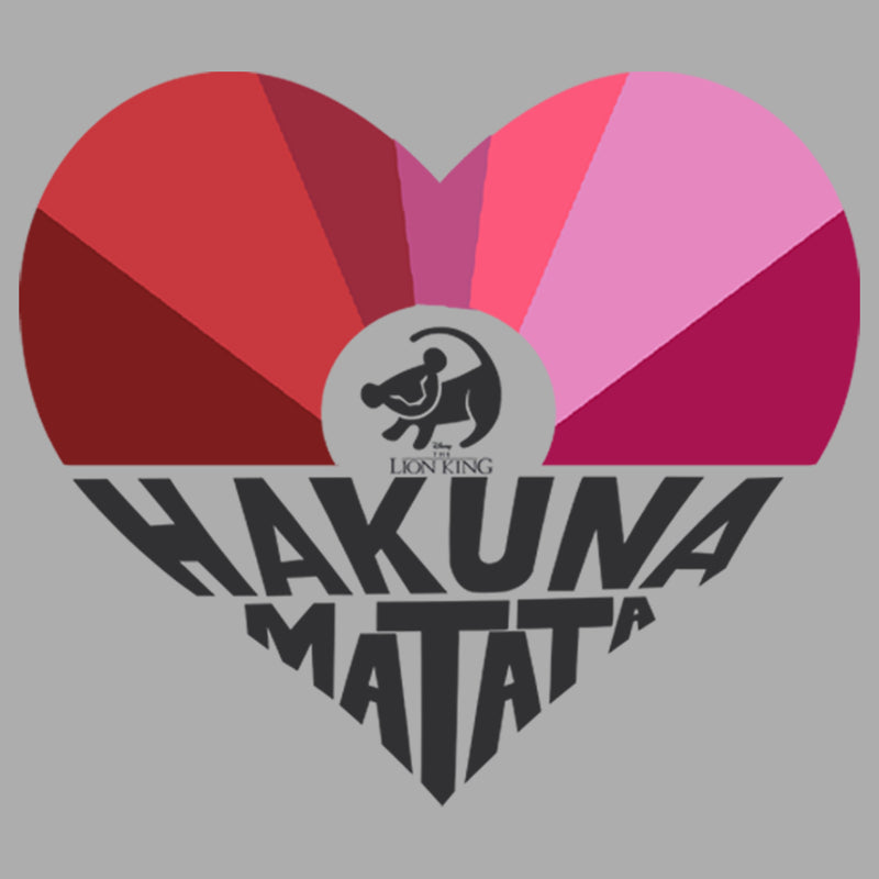 Boy's Lion King Simba Hakuna Matata Heart T-Shirt