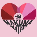 Girl's Lion King Simba Hakuna Matata Heart T-Shirt