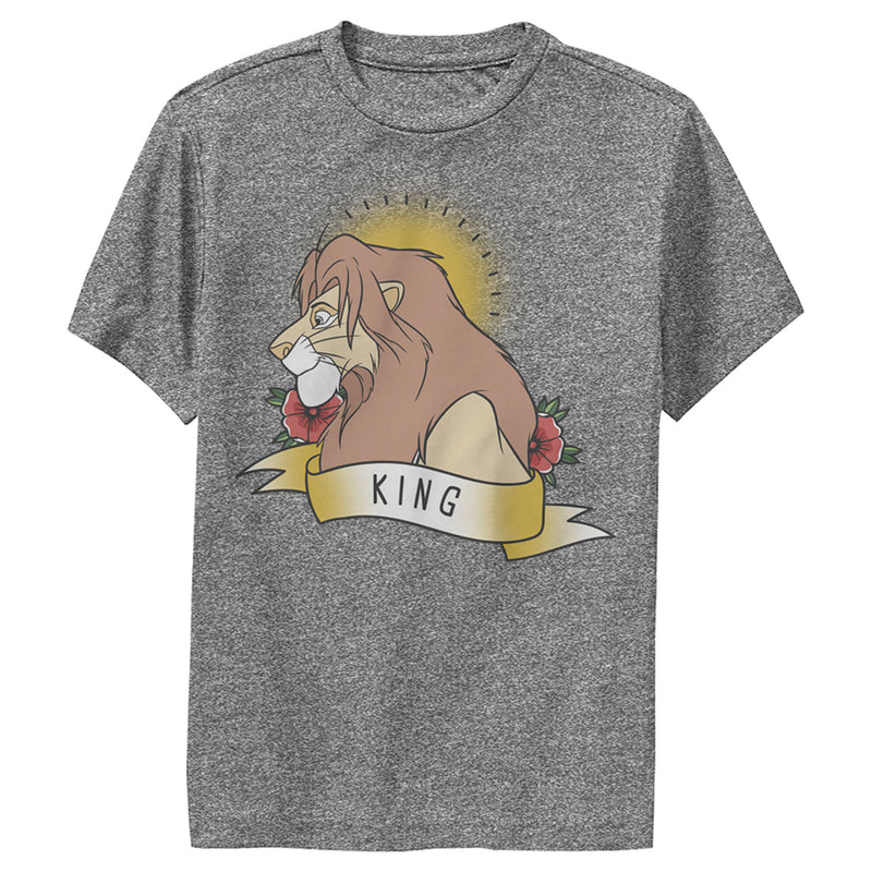 Boy's Lion King Valentine Simba King Performance Tee