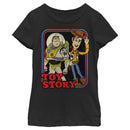 Girl's Toy Story Retro Buddy Frame T-Shirt