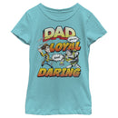 Girl's Toy Story Father's Day Buzz & Woody T-Shirt