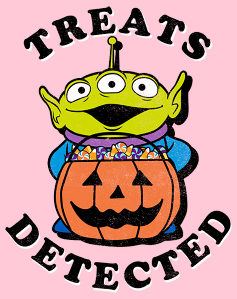 Girl's Monsters Inc Halloween Alien Treats Detected T-Shirt