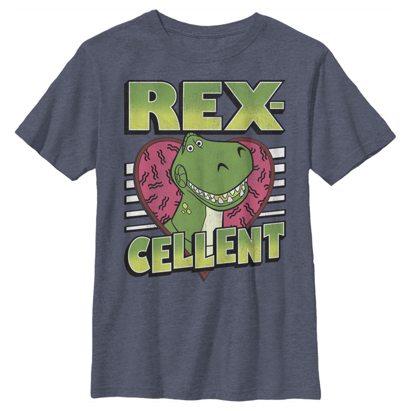 Boy's Toy Story Valentine Rex-Cellent T-Shirt