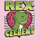 Girl's Toy Story Valentine Rex-Cellent T-Shirt