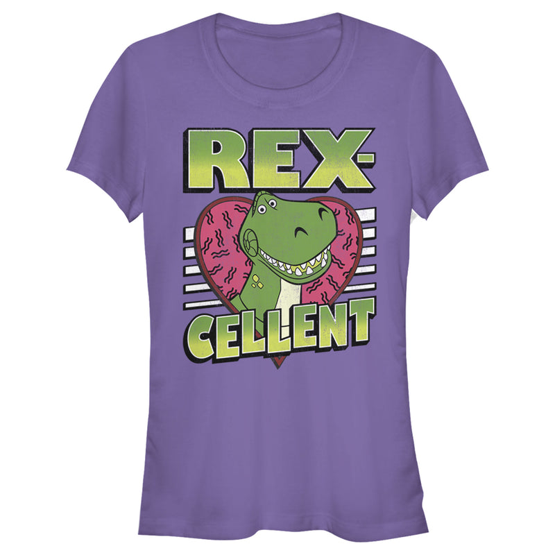 Junior's Toy Story Valentine Rex-Cellent T-Shirt