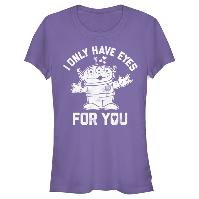 Junior's Toy Story Alien I Only Have Eyes for You T-Shirt
