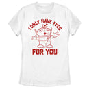 Women's Toy Story Alien I Only Have Eyes for You T-Shirt