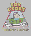 Girl's Toy Story Infinity and Beyond Buzz T-Shirt