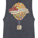Junior's Up Valentine's Day His Greatest Adventure Festival Muscle Tee