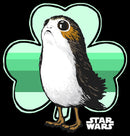 Boy's Star Wars St. Patrick's Day Porg and a Shamrock Pull Over Hoodie