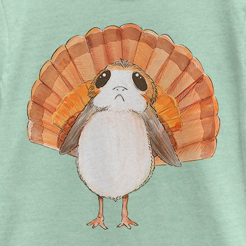 Girl's Star Wars Turkey Porg T-Shirt